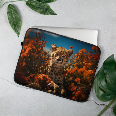 About my Brain Institute Laptop Sleeves 15″ Cheetah Spirit Animal Laptop Sleeve