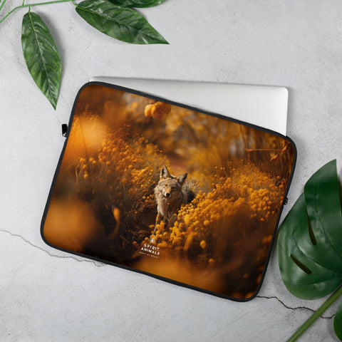 About my Brain Institute Laptop Sleeves 15″ Coyote Spirit Animal Laptop Sleeve