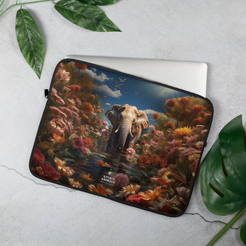 About my Brain Institute Laptop Sleeves 15″ Elephant Spirit Animal Laptop Sleeve