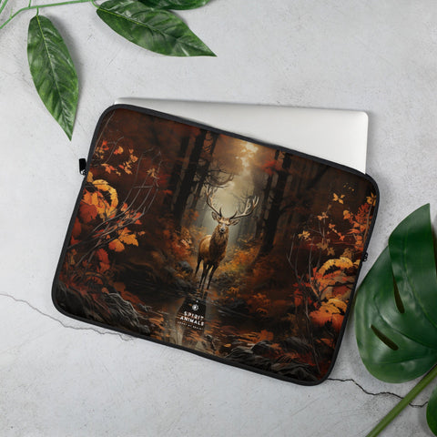 About my Brain Institute Laptop Sleeves 15″ Elk Spirit Animal Laptop Sleeve
