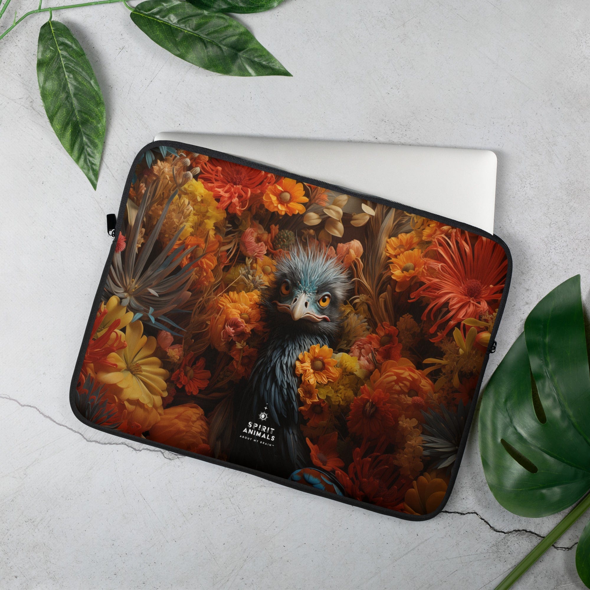 Emu Spirit Animal Laptop Sleeve – About my Brain Institute