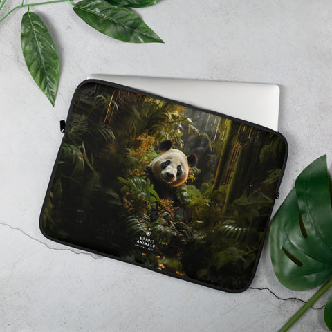 About my Brain Institute Laptop Sleeves 15″ Panda Spirit Animal Laptop Sleeve