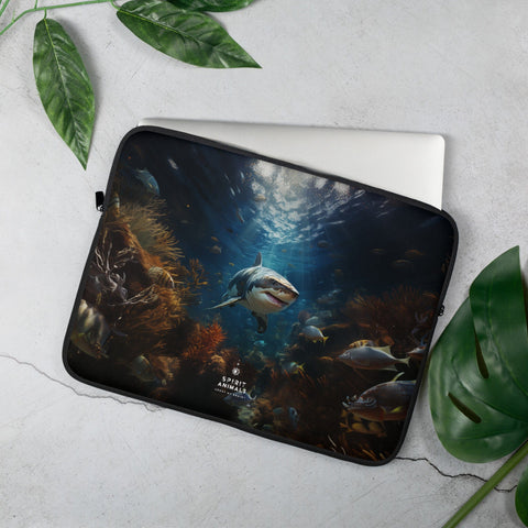 Shark Spirit Animal Laptop Sleeve – About my Brain Institute