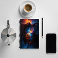 About my Brain Institute Notebooks Crab Nebula Dreams Spiral notebook