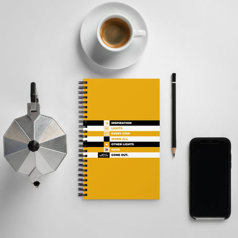 About my Brain Institute Notebooks Heart 2 Heart Inspiration Spiral Notebook