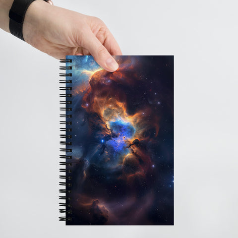 About my Brain Institute Notebooks Pacman Nebula Dreams Spiral notebook