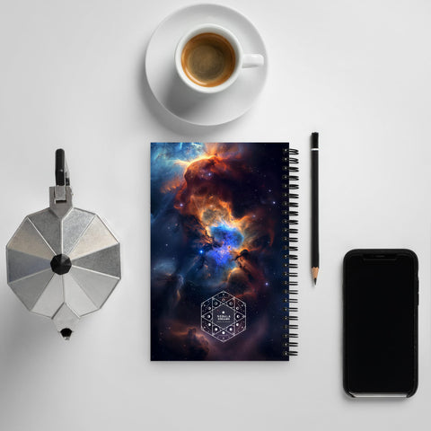 About my Brain Institute Notebooks Pacman Nebula Dreams Spiral notebook