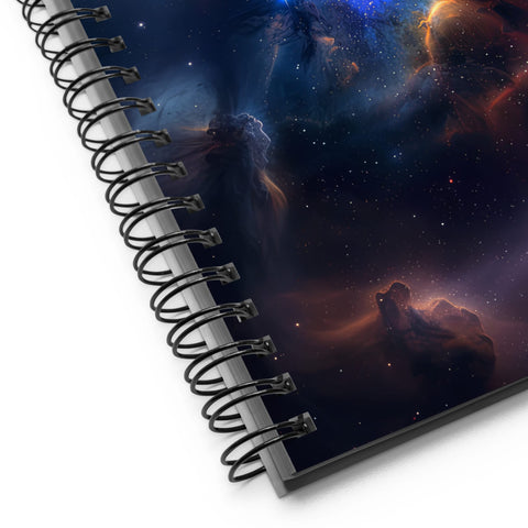 About my Brain Institute Notebooks Pacman Nebula Dreams Spiral notebook