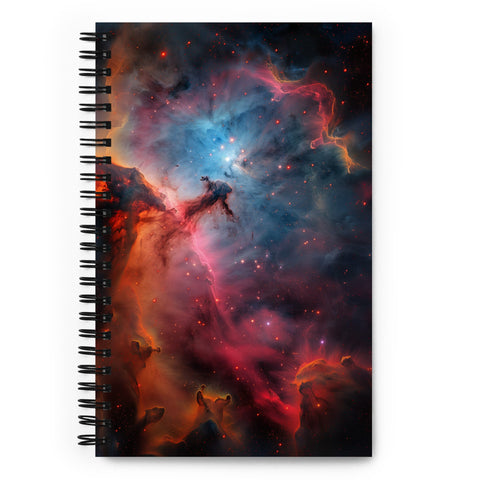 About my Brain Institute Notebooks Trifid Nebula Dreams Spiral notebook