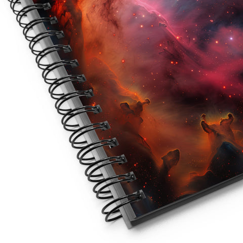 About my Brain Institute Notebooks Trifid Nebula Dreams Spiral notebook