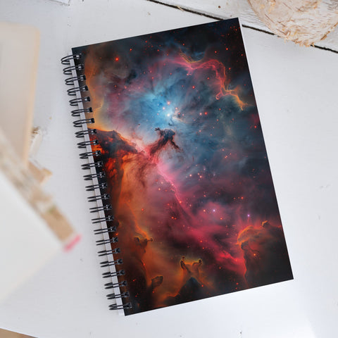 About my Brain Institute Notebooks Trifid Nebula Dreams Spiral notebook