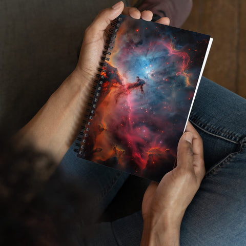About my Brain Institute Notebooks Trifid Nebula Dreams Spiral notebook