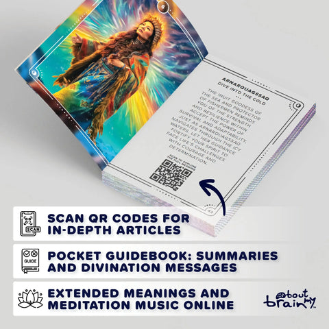About my Brain Institute Oracle Cards Goddesses Of The World Oracle Cards & Guidebook