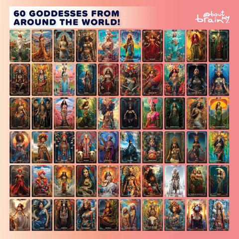 About my Brain Institute Oracle Cards Goddesses Of The World Oracle Cards & Guidebook