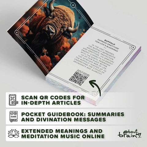 About my Brain Institute Oracle Cards Spirit Animals Oracle Cards & Guidebook