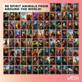 About my Brain Institute Oracle Cards Spirit Animals Oracle Cards & Guidebook