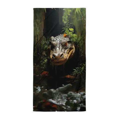 About my Brain Institute Towels Alligator Spirit Animal Lightweight Beach Towel