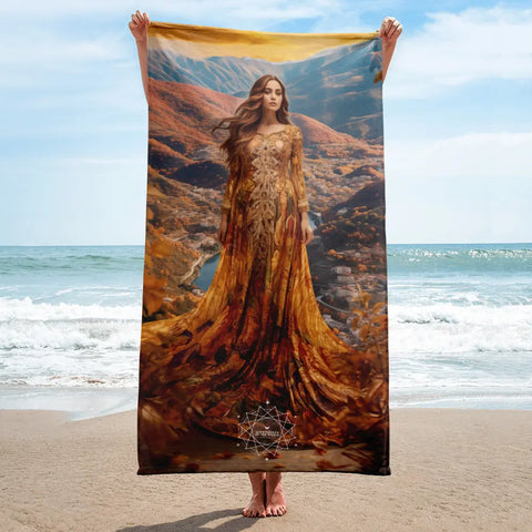 About my Brain Institute Towels Amalur Goddess Lightweight Beach Towel