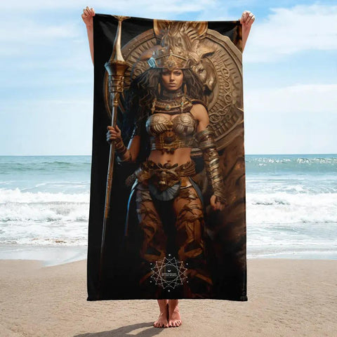 About my Brain Institute Towels Anat Goddess Lightweight Beach Towel