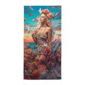 About my Brain Institute Towels Aphrodite Goddess Lightweight Beach Towel