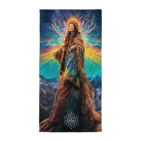 About my Brain Institute Towels Arnarquagssaq Goddess Lightweight Beach Towel