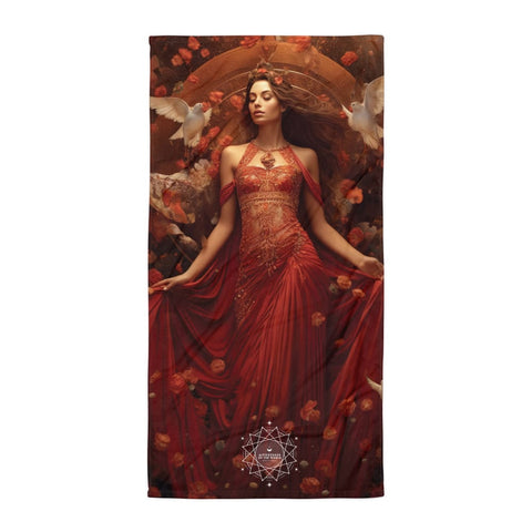 About my Brain Institute Towels Astarte Goddess Lightweight Beach Towel