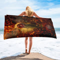About my Brain Institute Towels Brigid Goddess Lightweight Beach Towel