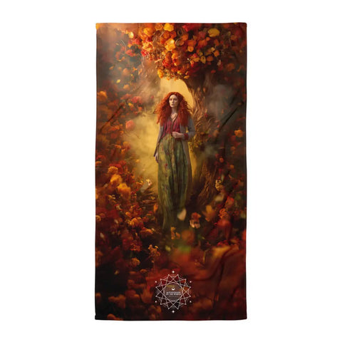 About my Brain Institute Towels Brigid Goddess Lightweight Beach Towel
