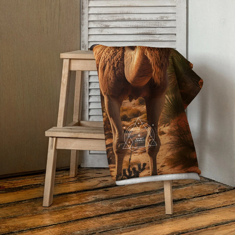 About my Brain Institute Towels Camel Spirit Animal Lightweight Beach Towel