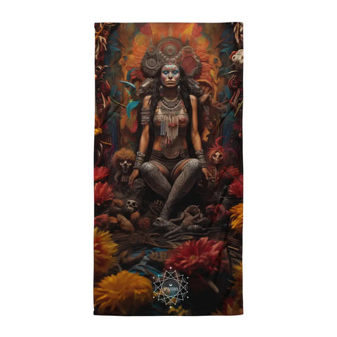 About my Brain Institute Towels Coatlicue Goddess Lightweight Beach Towel