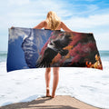 About my Brain Institute Towels Condor Spirit Animal Lightweight Beach Towel
