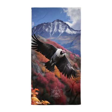 About my Brain Institute Towels Condor Spirit Animal Lightweight Beach Towel