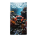 About my Brain Institute Towels Crab Spirit Animal Lightweight Beach Towel