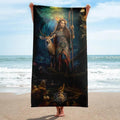 About my Brain Institute Towels Diana Goddess Lightweight Beach Towel