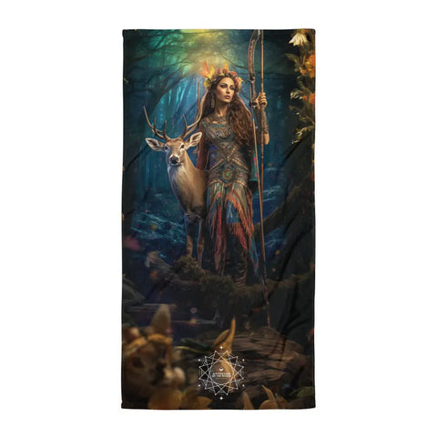 About my Brain Institute Towels Diana Goddess Lightweight Beach Towel