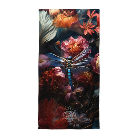 About my Brain Institute Towels Dragonfly Spirit Animal Lightweight Beach Towel