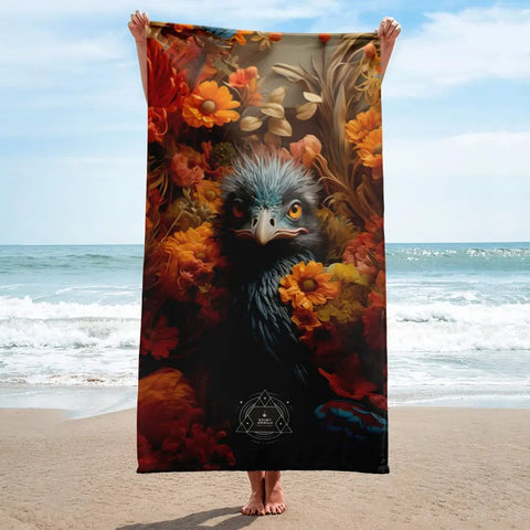 About my Brain Institute Towels Emu Spirit Animal Lightweight Beach Towel