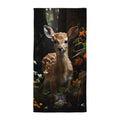 About my Brain Institute Towels Fawn Spirit Animal Lightweight Beach Towel