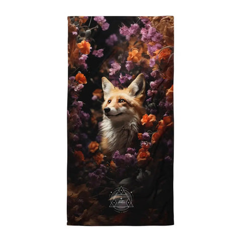 About my Brain Institute Towels Fox Spirit Animal Lightweight Beach Towel
