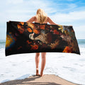 About my Brain Institute Towels Goose Spirit Animal Lightweight Beach Towel