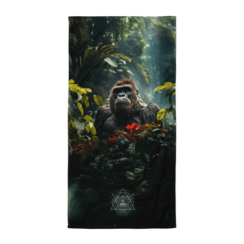 About my Brain Institute Towels Gorilla Spirit Animal Lightweight Beach Towel