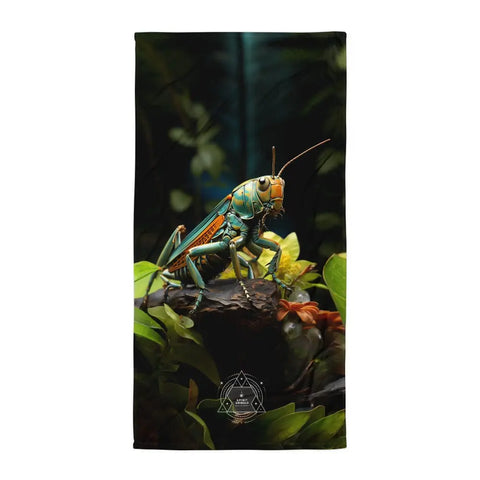 About my Brain Institute Towels Grasshopper Spirit Animal Lightweight Beach Towel