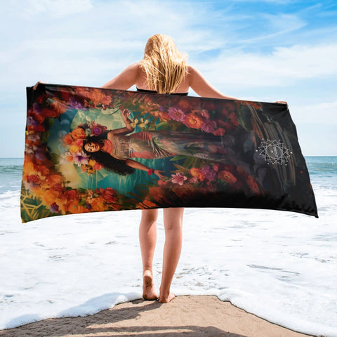 About my Brain Institute Towels Hina Goddess Lightweight Beach Towel
