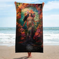 About my Brain Institute Towels Hina Goddess Lightweight Beach Towel