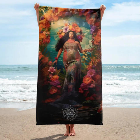 About my Brain Institute Towels Hina Goddess Lightweight Beach Towel