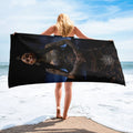 About my Brain Institute Towels Hine-Nui-Te-Pō Goddess Lightweight Beach Towel