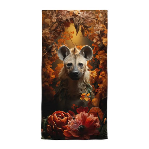 About my Brain Institute Towels Hyena Spirit Animal Lightweight Beach Towel