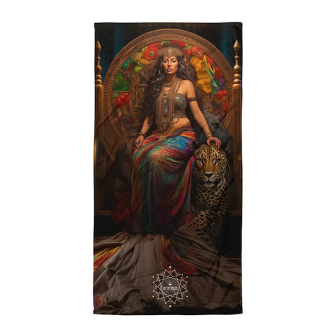 About my Brain Institute Towels Ixchel Goddess Lightweight Beach Towel