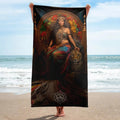 About my Brain Institute Towels Ixchel Goddess Lightweight Beach Towel