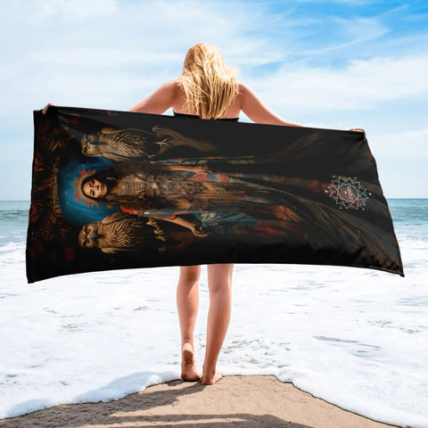 About my Brain Institute Towels Jaci Goddess Lightweight Beach Towel